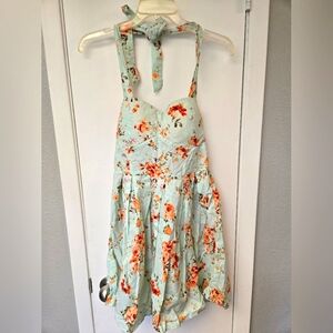 No Boundaries Floral Smocked Dress